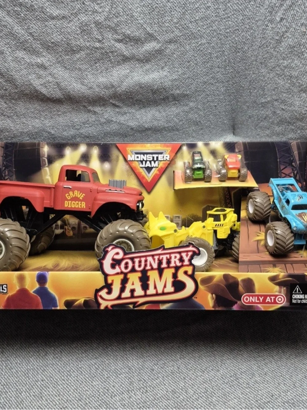 Monster Jam Country Jams Grave Digger Playset - Whipsplash, Mini